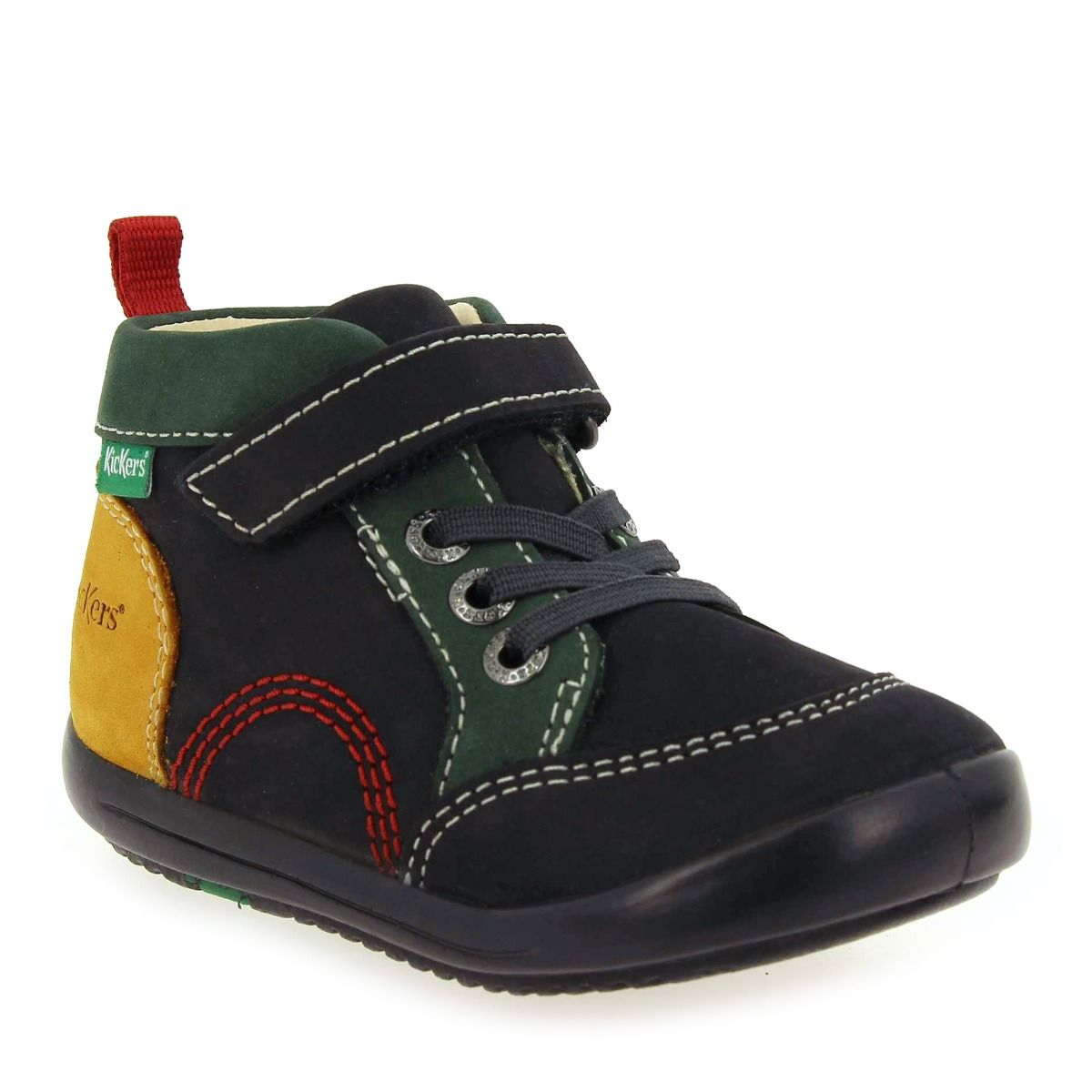 Kickers  KINOE - noir jaune