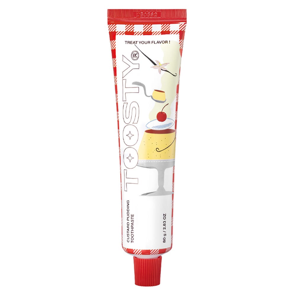 TOOSTY Custard Pudding Toothpaste 80 g