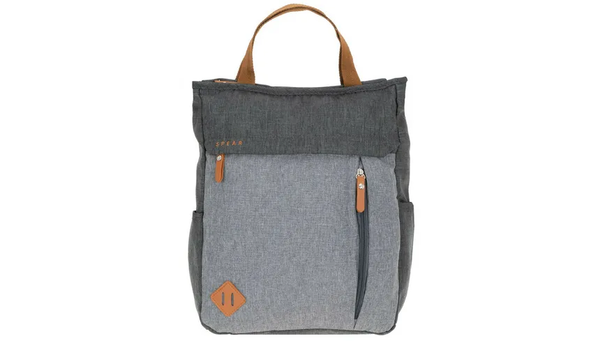 SPEAR Rucksack mit Griff grau / hellgrau oder dunkelblau sortiert
