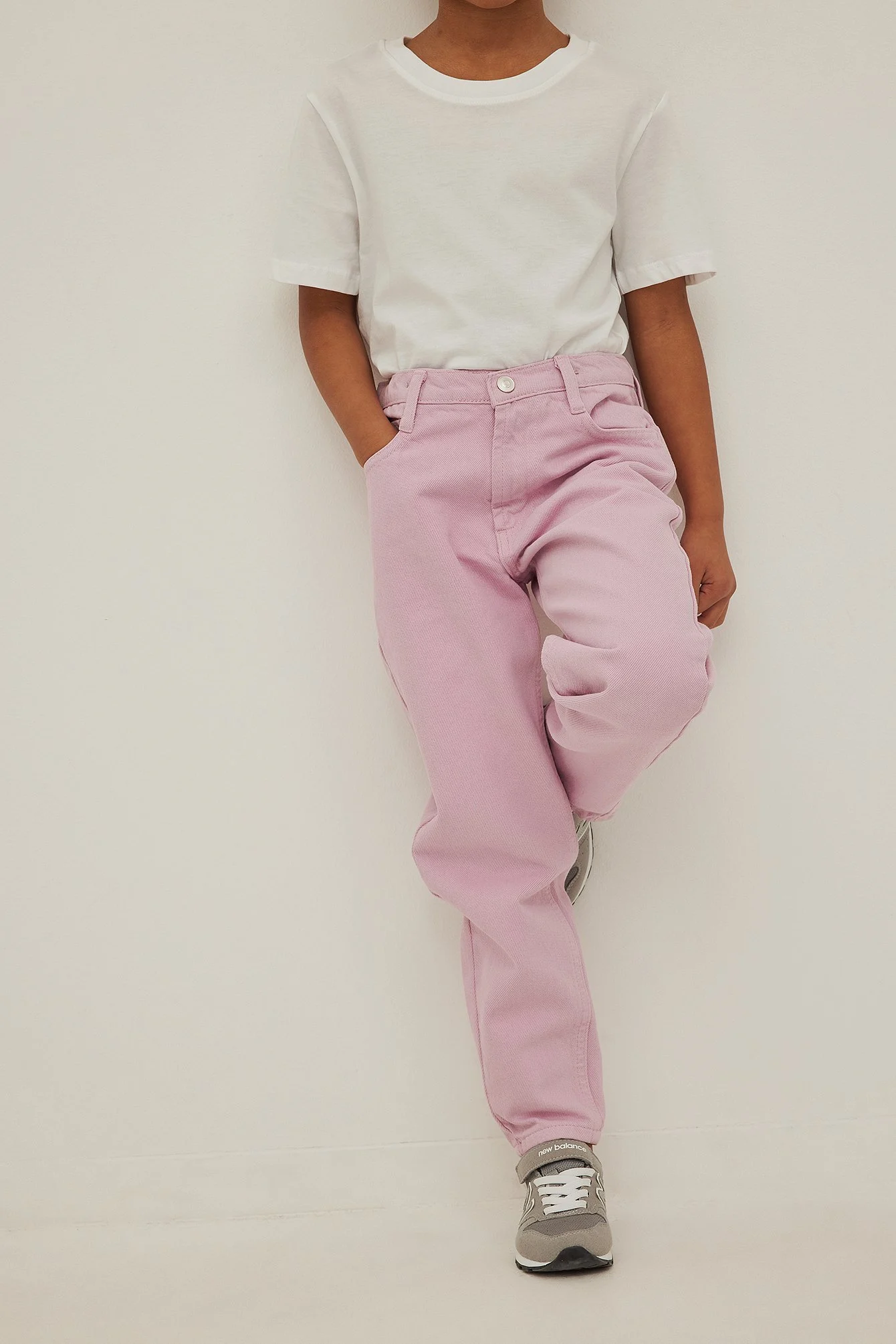 Mom Jeans mit hoher Taille
