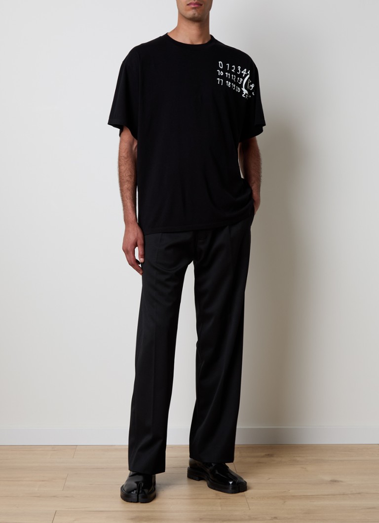MM6 T-shirt with print and stretch