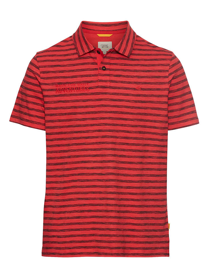 Camel Active Poloshirt in Rot günstig kaufen