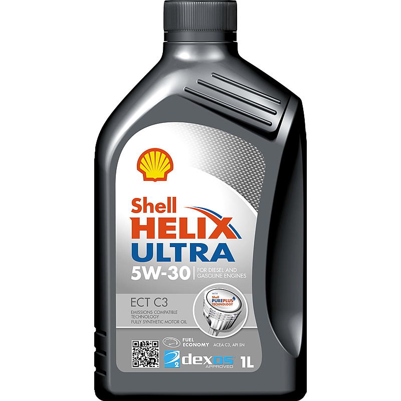 Shell Motorolje 1 l 5W-30 Shell Helix Ultra ECT C3