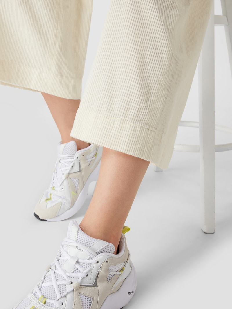 Marlenehose aus Cord Modell 'Bonnet' in offwhite