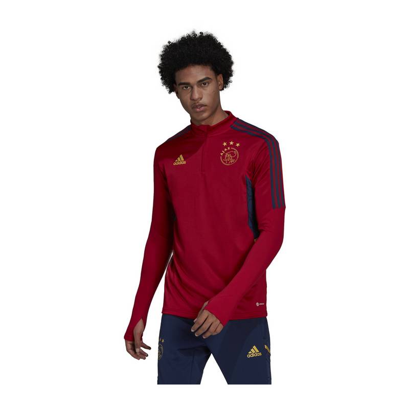 adidas Ajax Amsterdam HalfZip Sweatshirt Trainingsjacke Herren