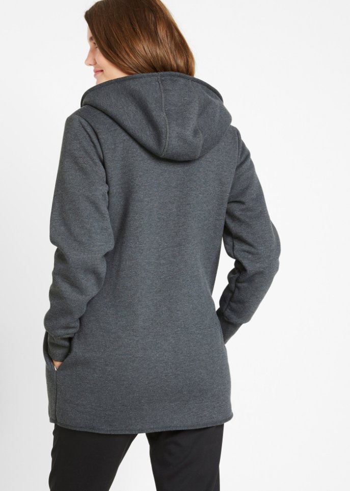 Sweatjacke mit Fleece