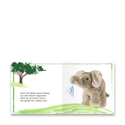 Fühlbuch Bundle Bauernhoftiere und Wilde Tiere, 17 cm, mehrfarbig