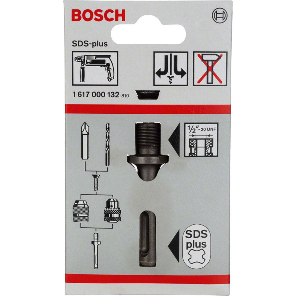 Adaptador para furadeiras BOSCH SDS-Plus 1617000132