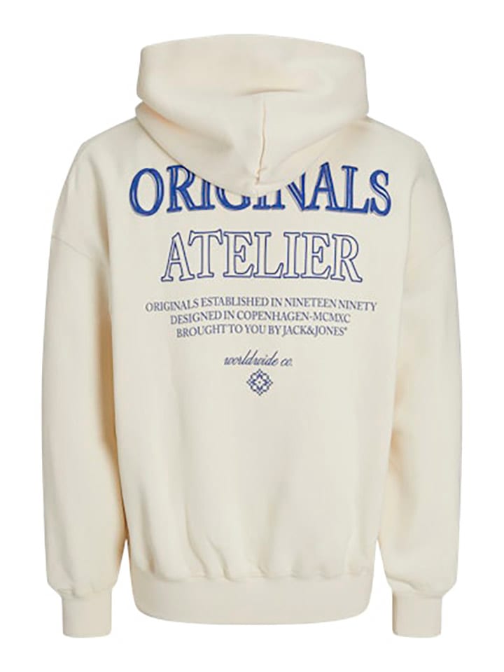 Jack & Jones Hoodie in Creme günstig kaufen
