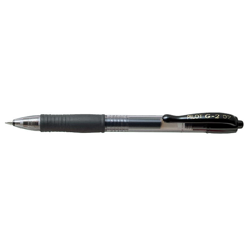 Pilot Gelepenn G2 Sort, 0,7 mm tykkelse