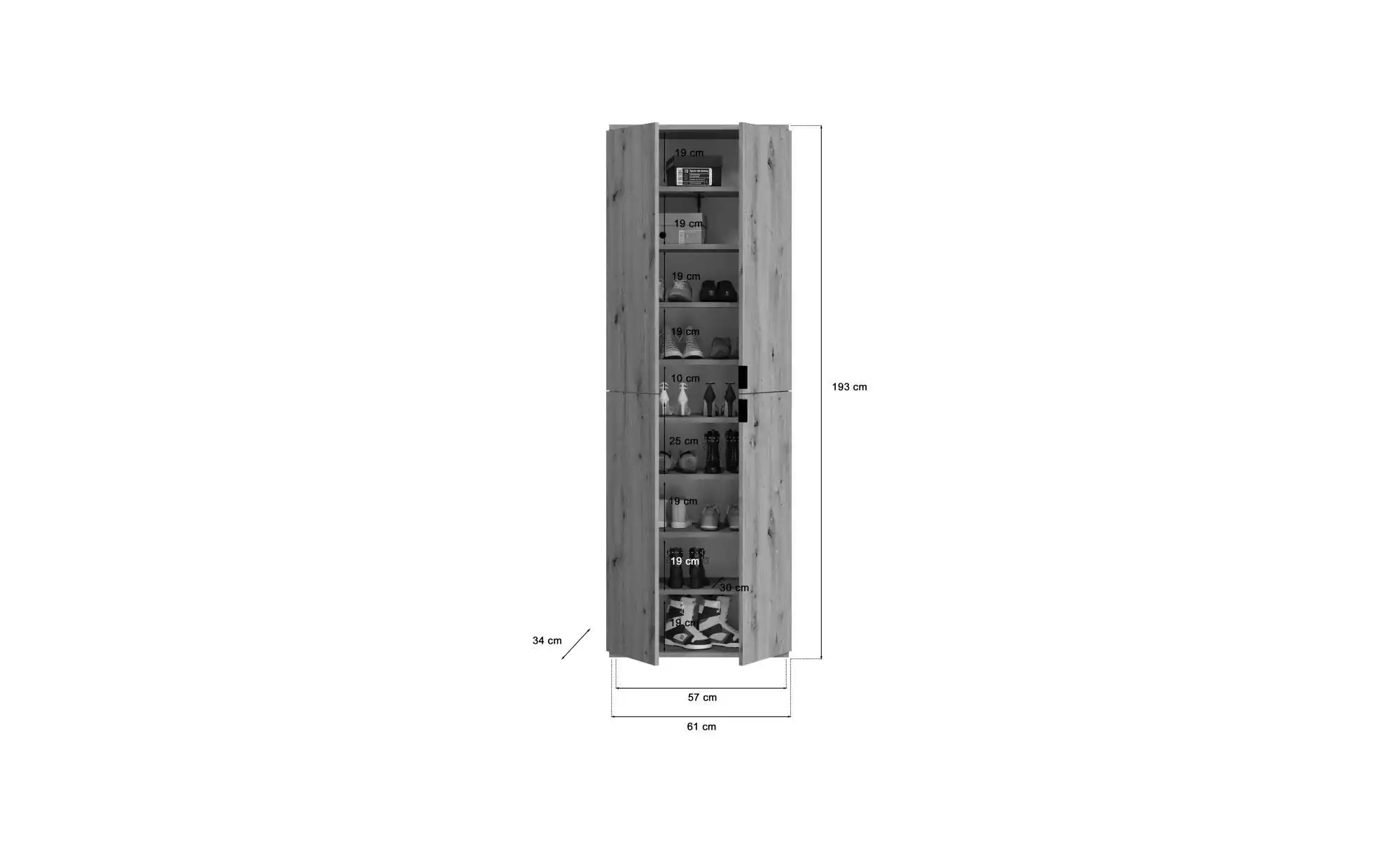 Garderobenschrank