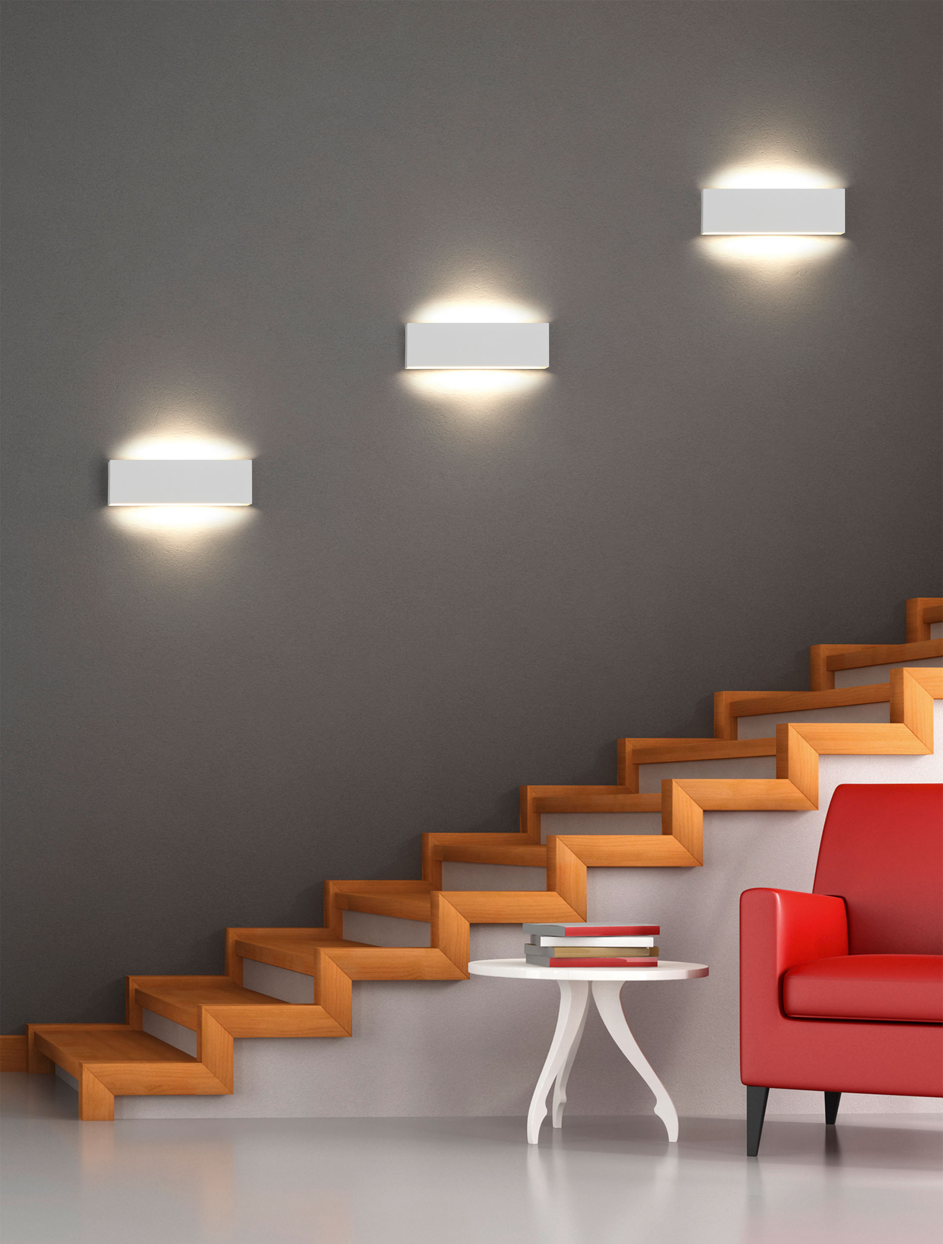 Trio LeuchtenLED - Wandleuchte 2flg