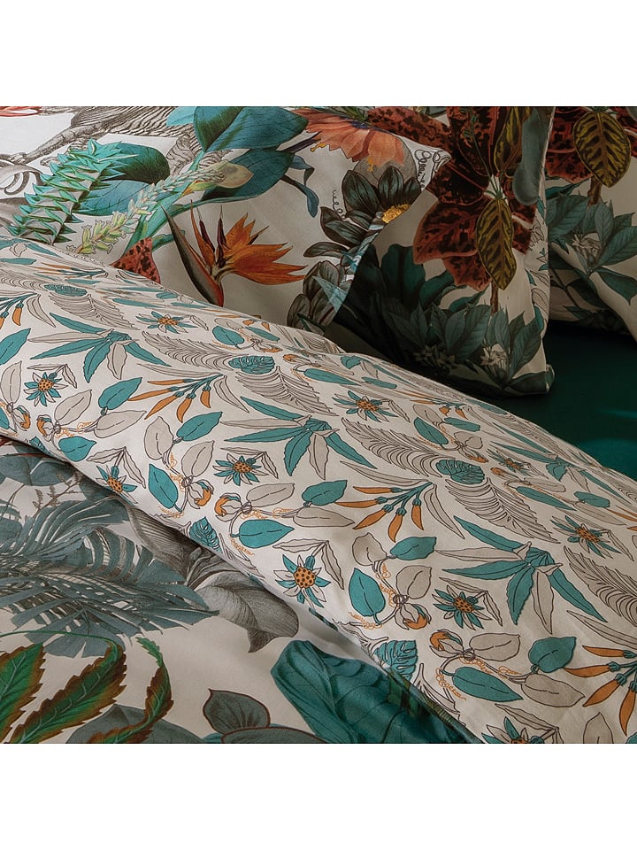 CXL by Christian Lacroix Satin-Spannbettlaken in Grün günstig kaufen