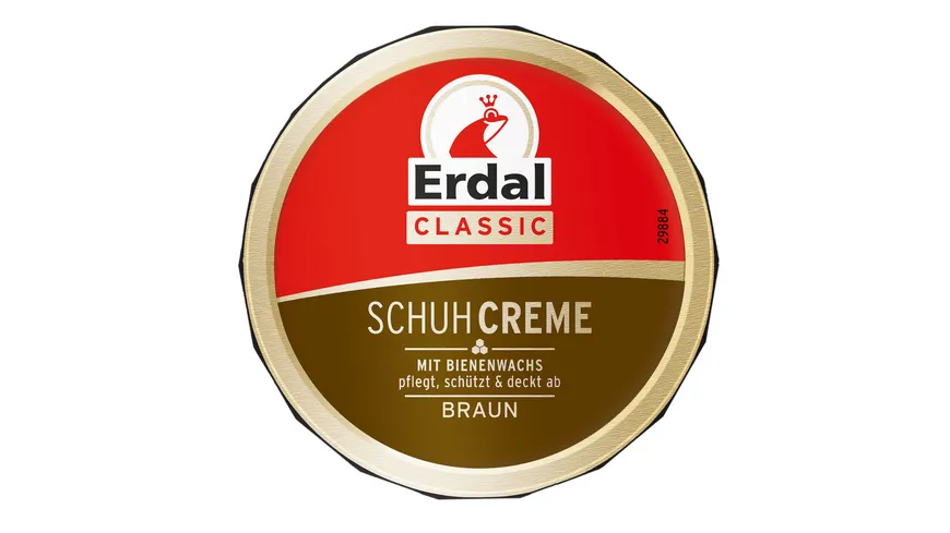 Erdal Schuhcreme Dose braun 75 ml