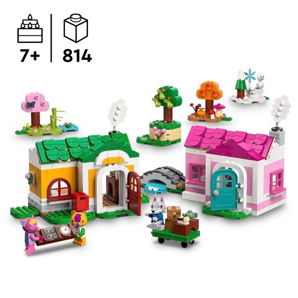 LEGO Animal Crossing 77057 Kreatív házak: Mókás évszakok
