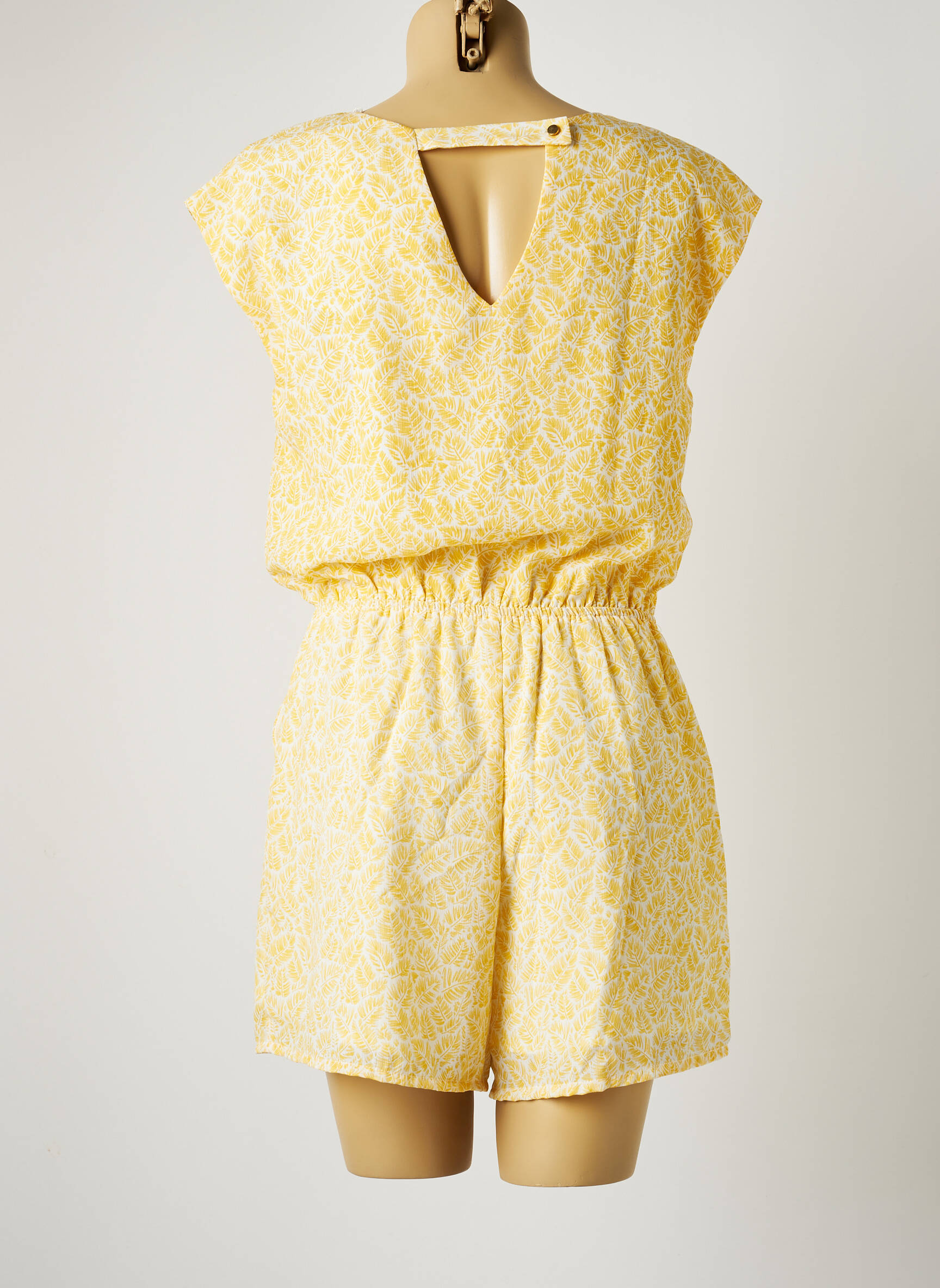 Nina Kalio Combi Shorts Femme couleur jaune