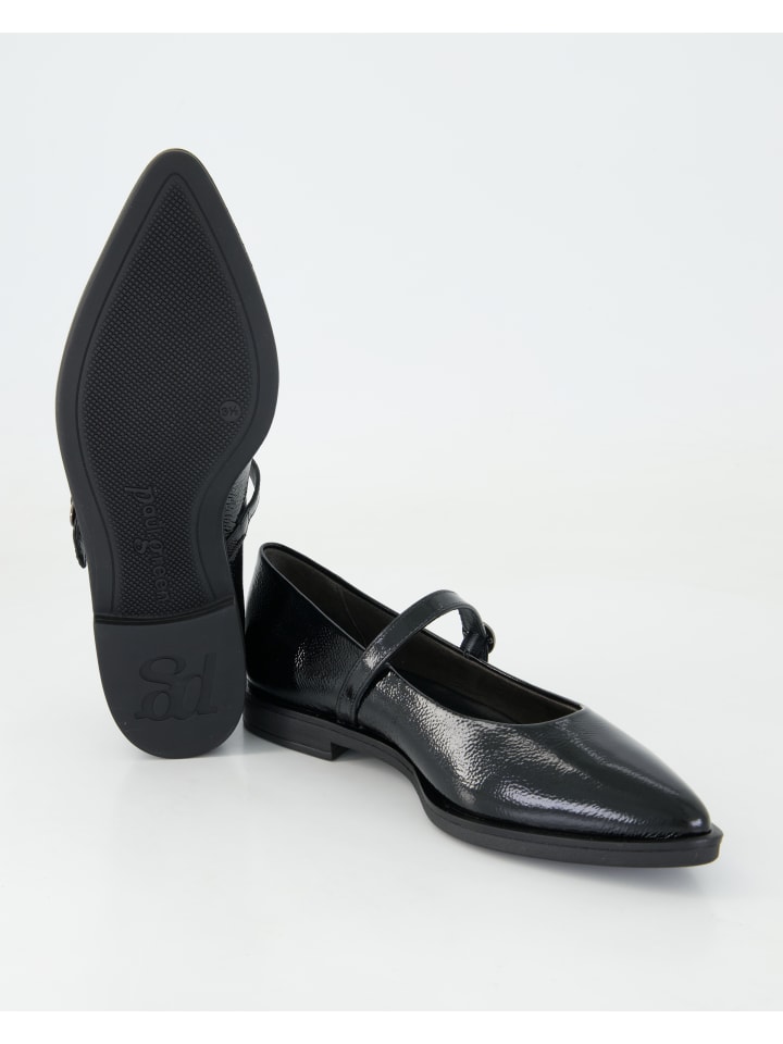 Paul Green Ballerinas in Schwarz günstig kaufen
