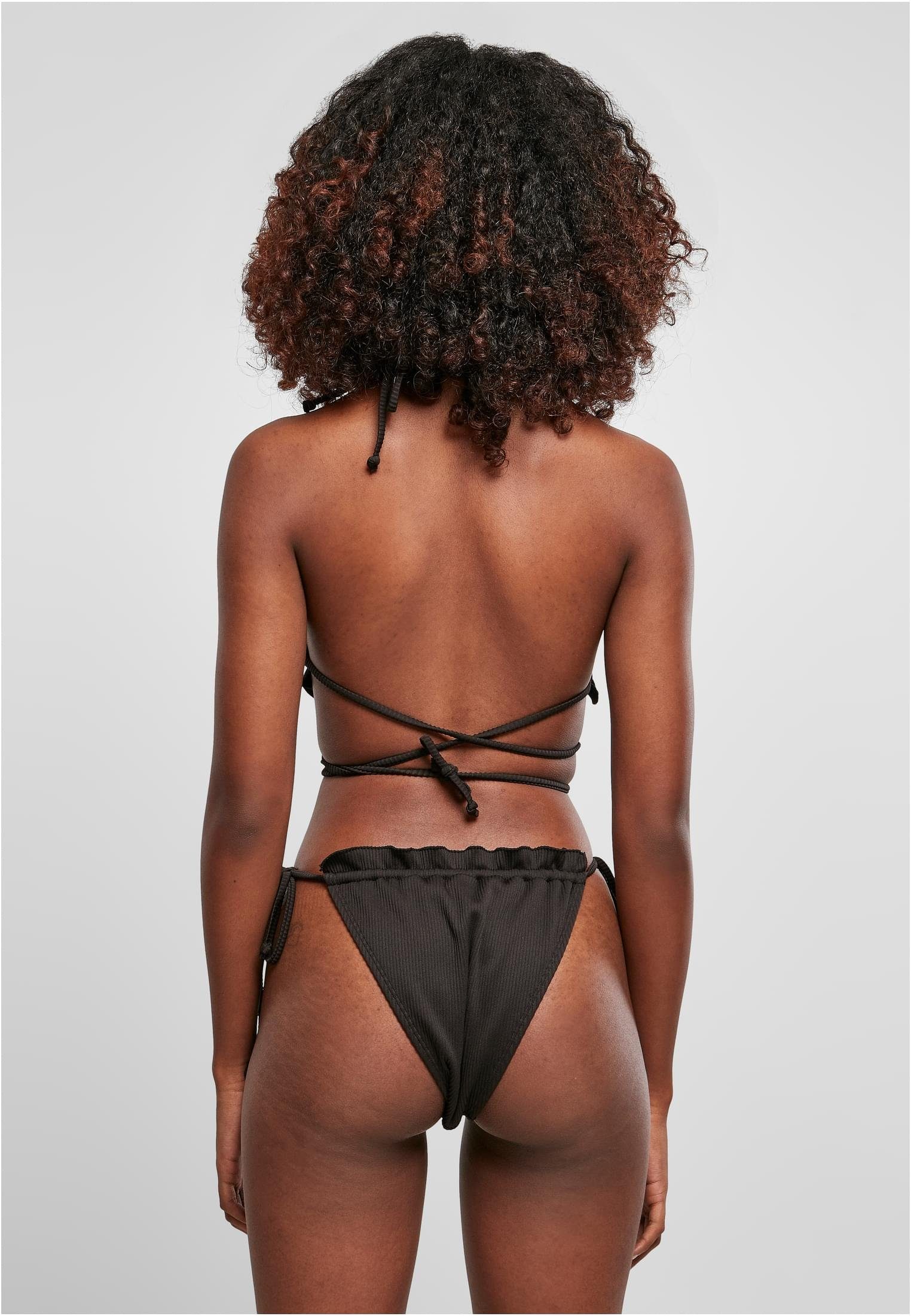 URBAN CLASSICS Bügel-Bikini Damen Ladies Rib Babylock Triangle Bikini