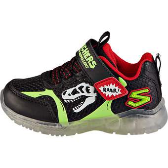 Skechers Illumi Brights Dino Glow in schwarz