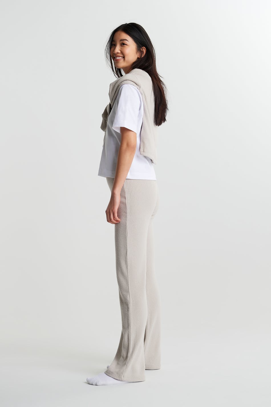 Stina rib trousers