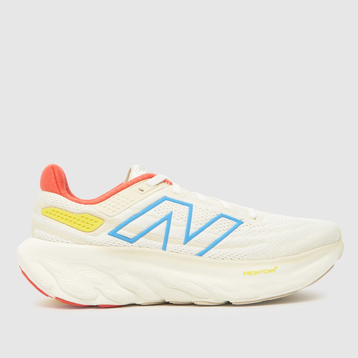 New Balance – Fresh Foam x 1080 v13 – Vita, flerfärgade träningsskor