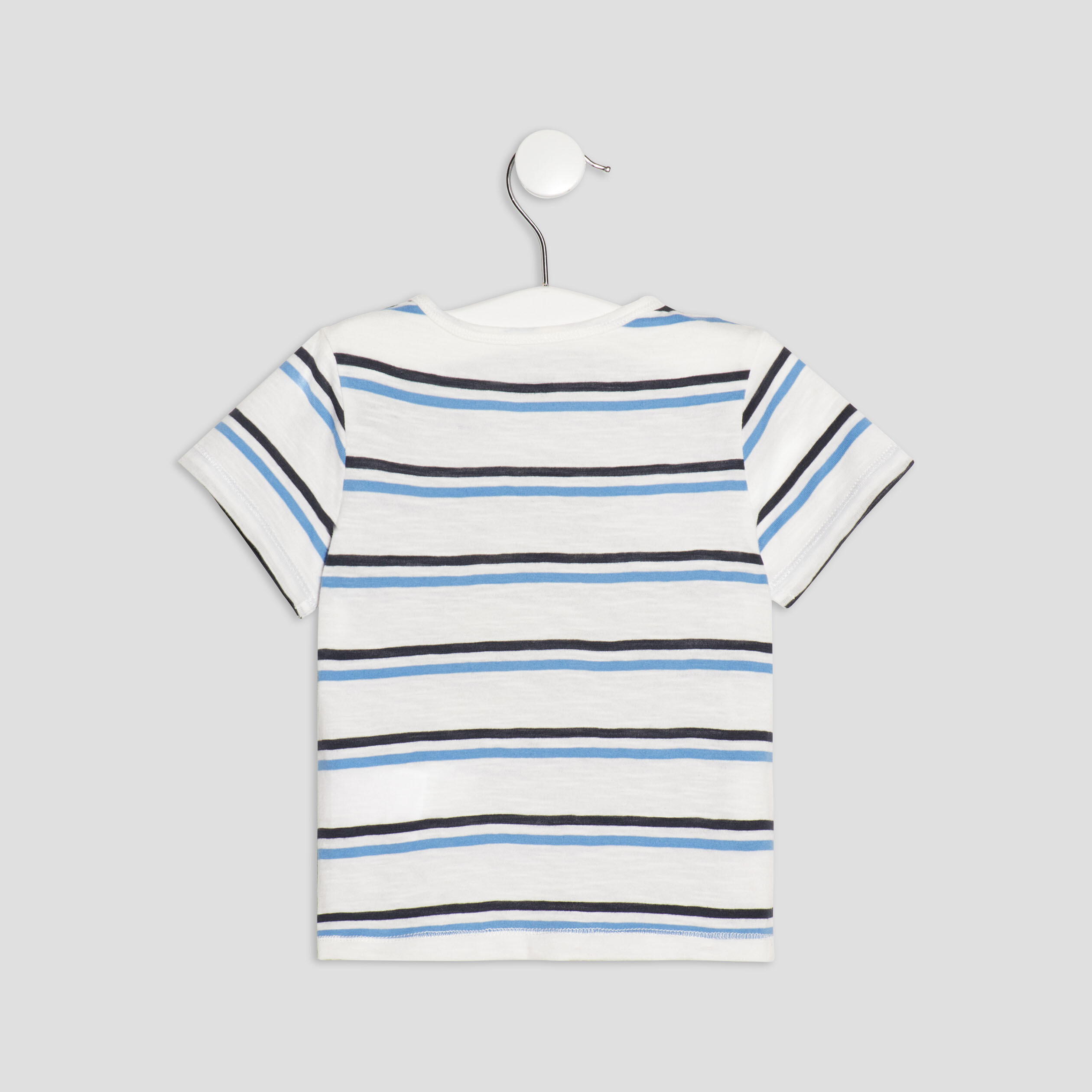 T-shirt manches courtes Creeks ecru bébé garçon | La Halle