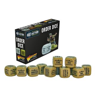 Order Dice Pack - Sand (12)