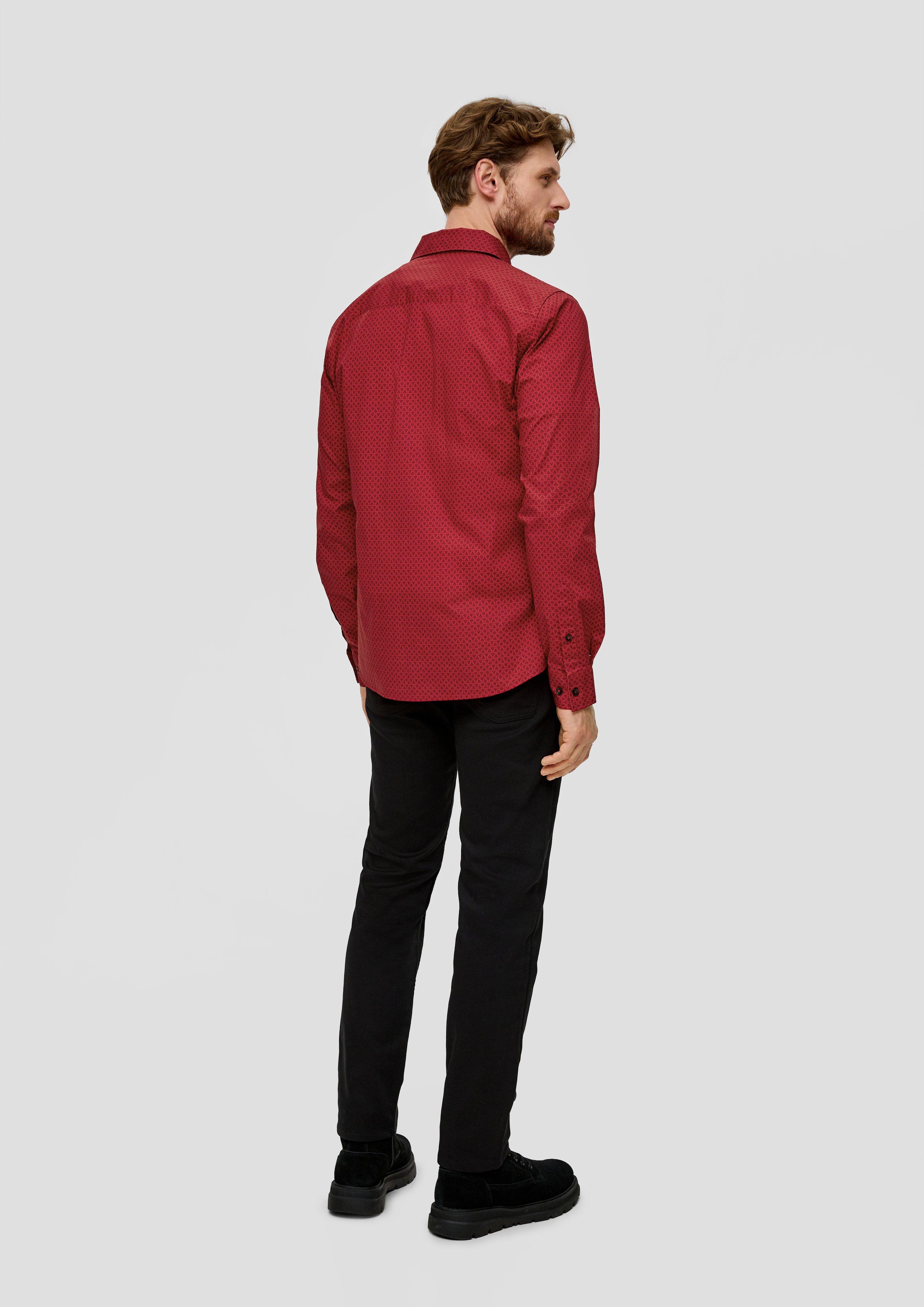 Slim: Hemd aus Baumwollstretch  2137934-31A1