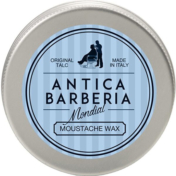 Mondial Antica Barberia Original Talc Moustache Wax Bartwachs