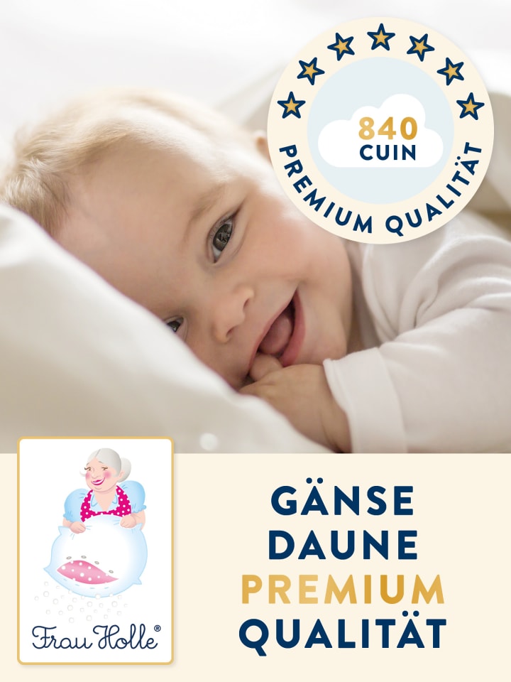 Frau Holle  BABY Bettdecke-Kissen-Set 