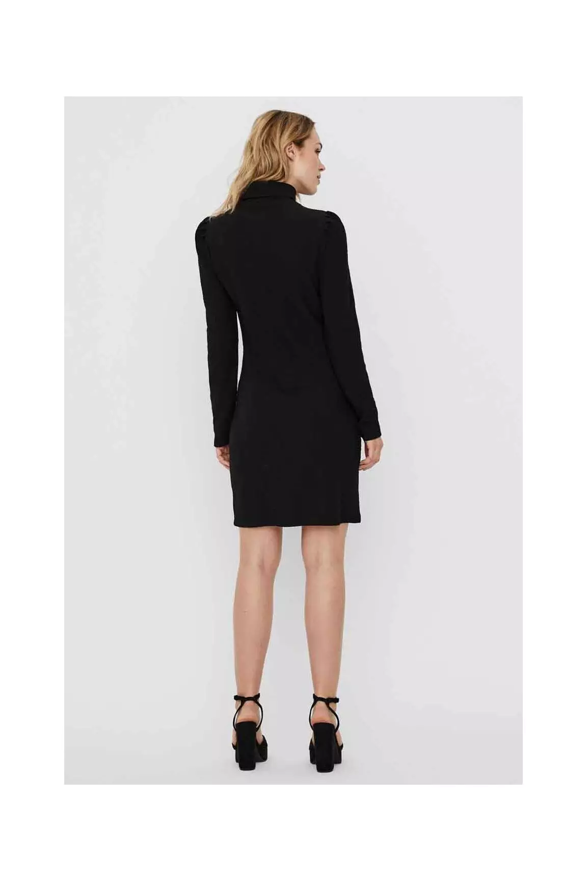 Vero Moda Robes Mi Longues Femme couleur noir