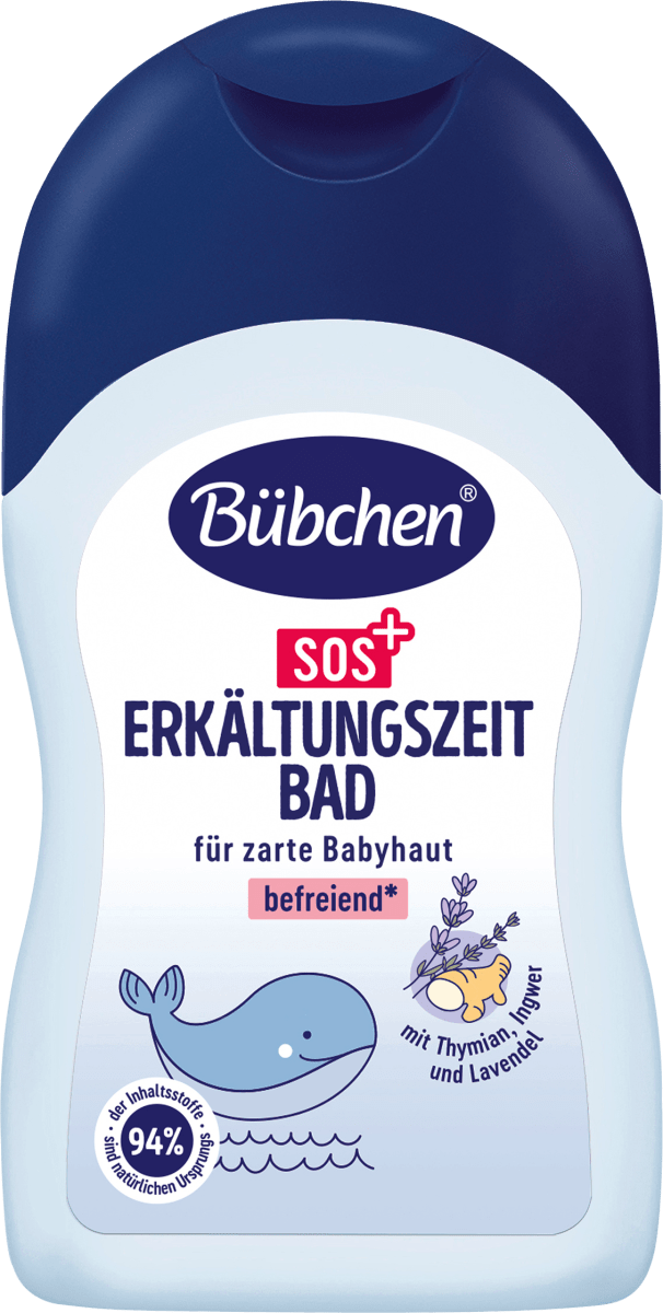 Baby Badezusatz SOS Erkältungszeit befreiend, 150 ml
