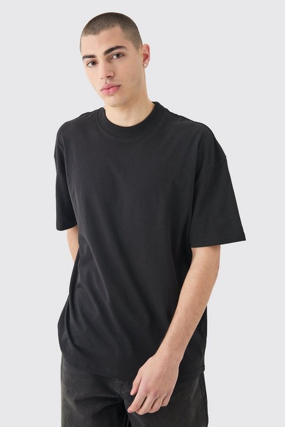 Oversize T-Shirt mit Homme Disco Print