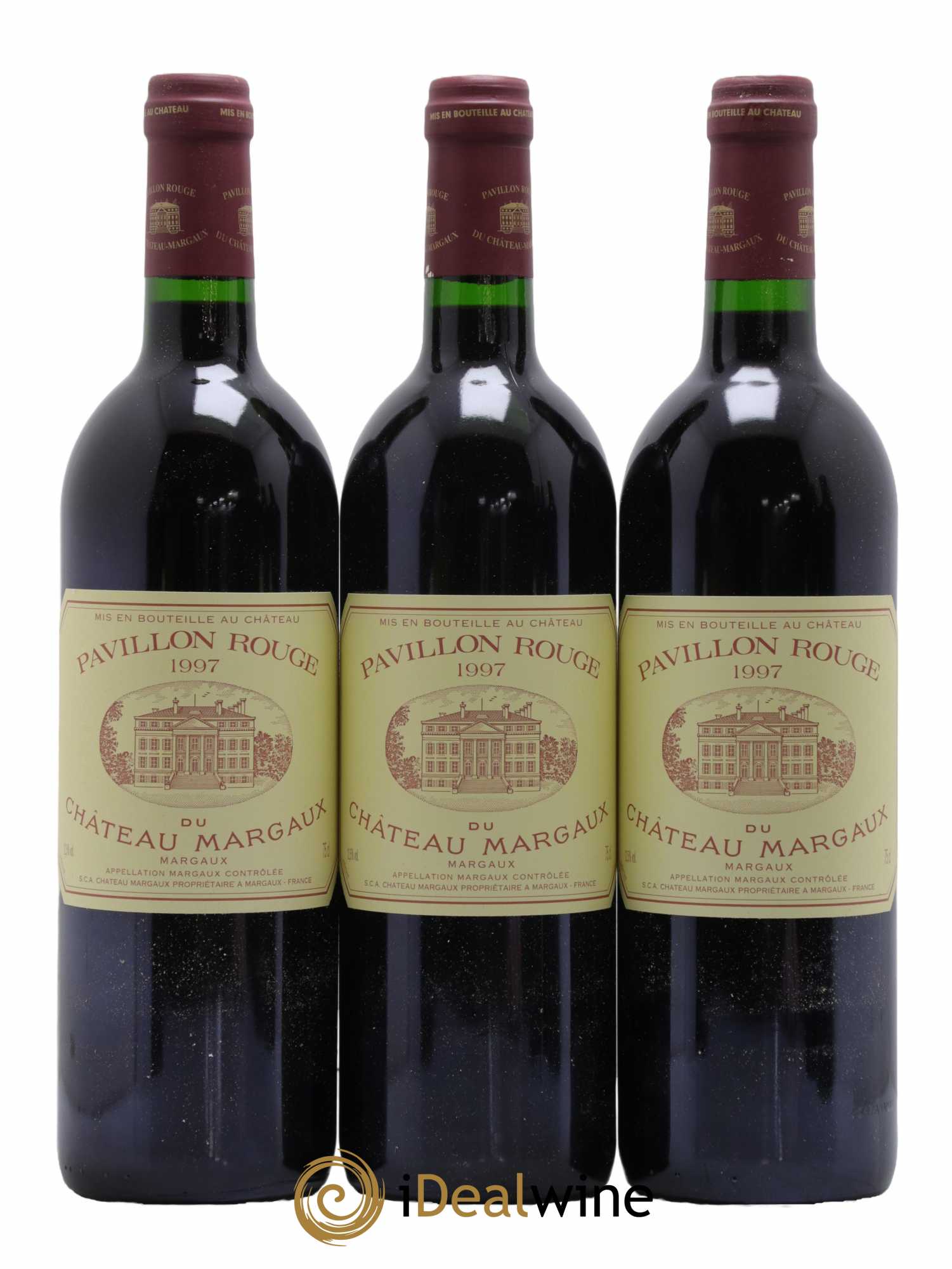 Pavillon Rouge du Château Margaux Second Vin  1997 - Lot de 6 Bouteilles
