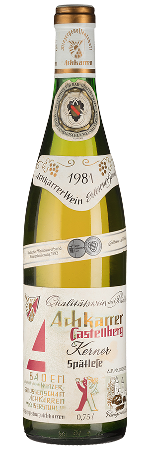 Castellberg Kerner Spätlese 1981