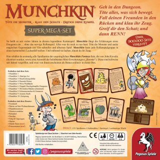 Munchkin Fantasy Super-Mega-Set (DE)