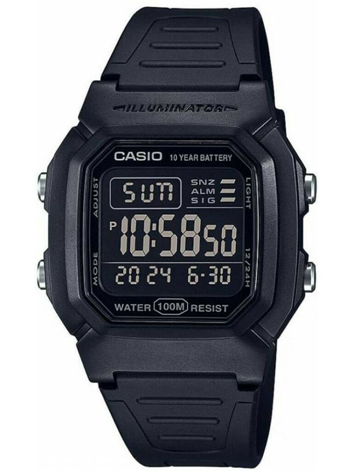 Casio Uhr in Schwarz günstig kaufen onesize