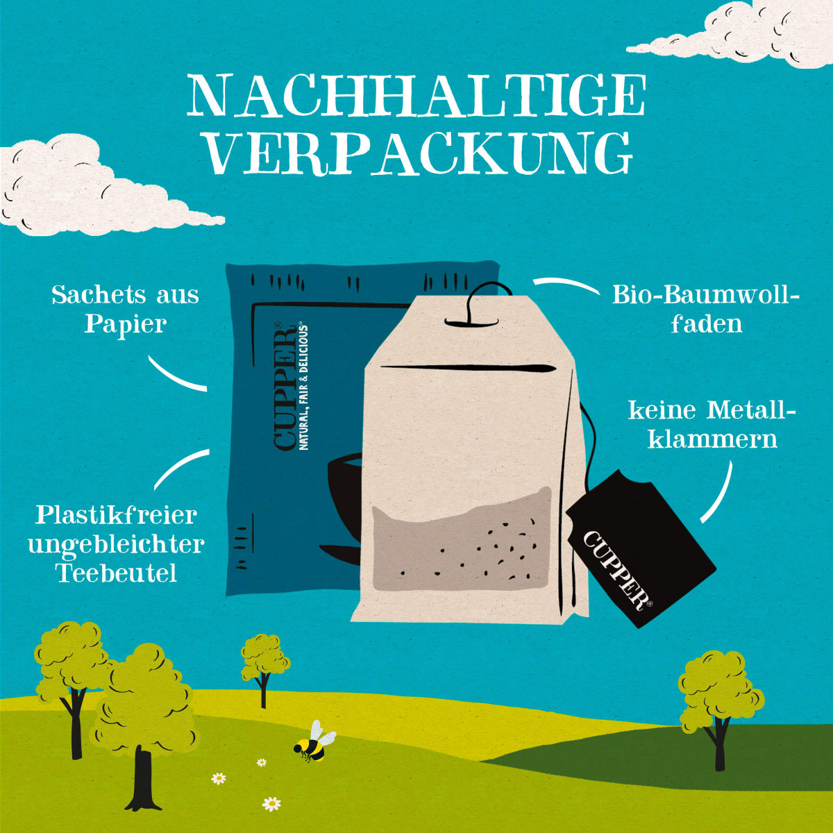 Kräutertee \Little Dreamer\ mit Kamille, Zitronengras, Lavendel (20 Beutel), 30 g
