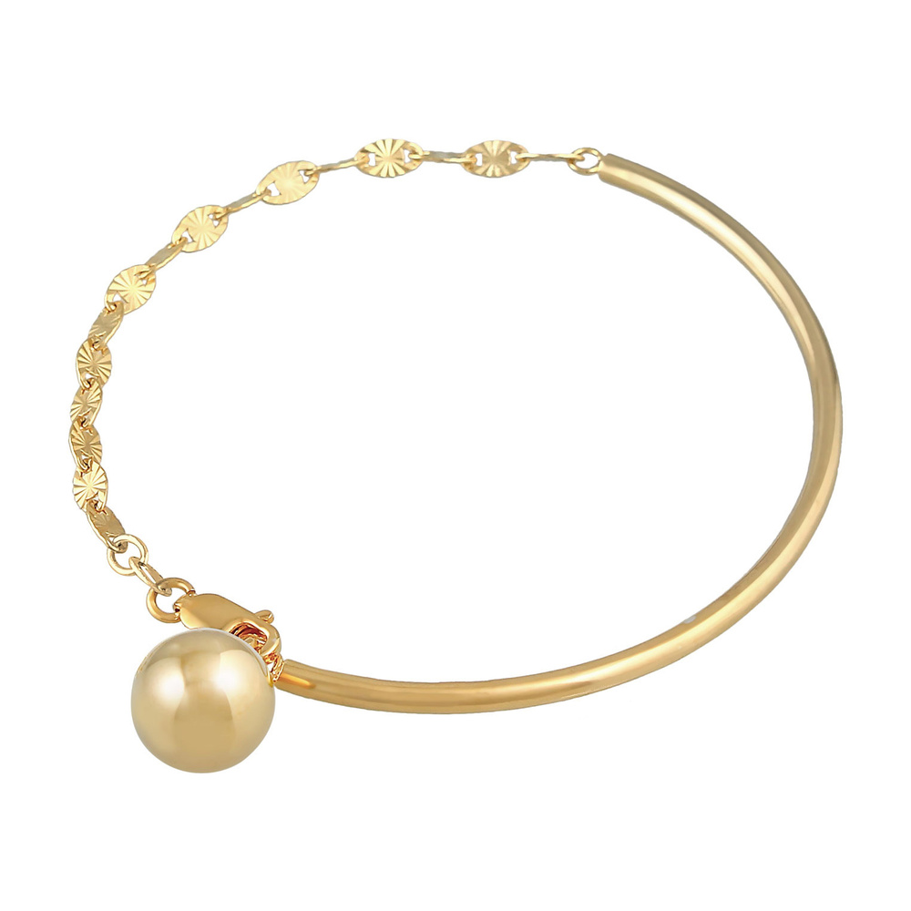 Elli PREMIUM Elli PREMIUM Bracelet Blogueuse de la tendance des plaquettes de balles pour dame Bracelet