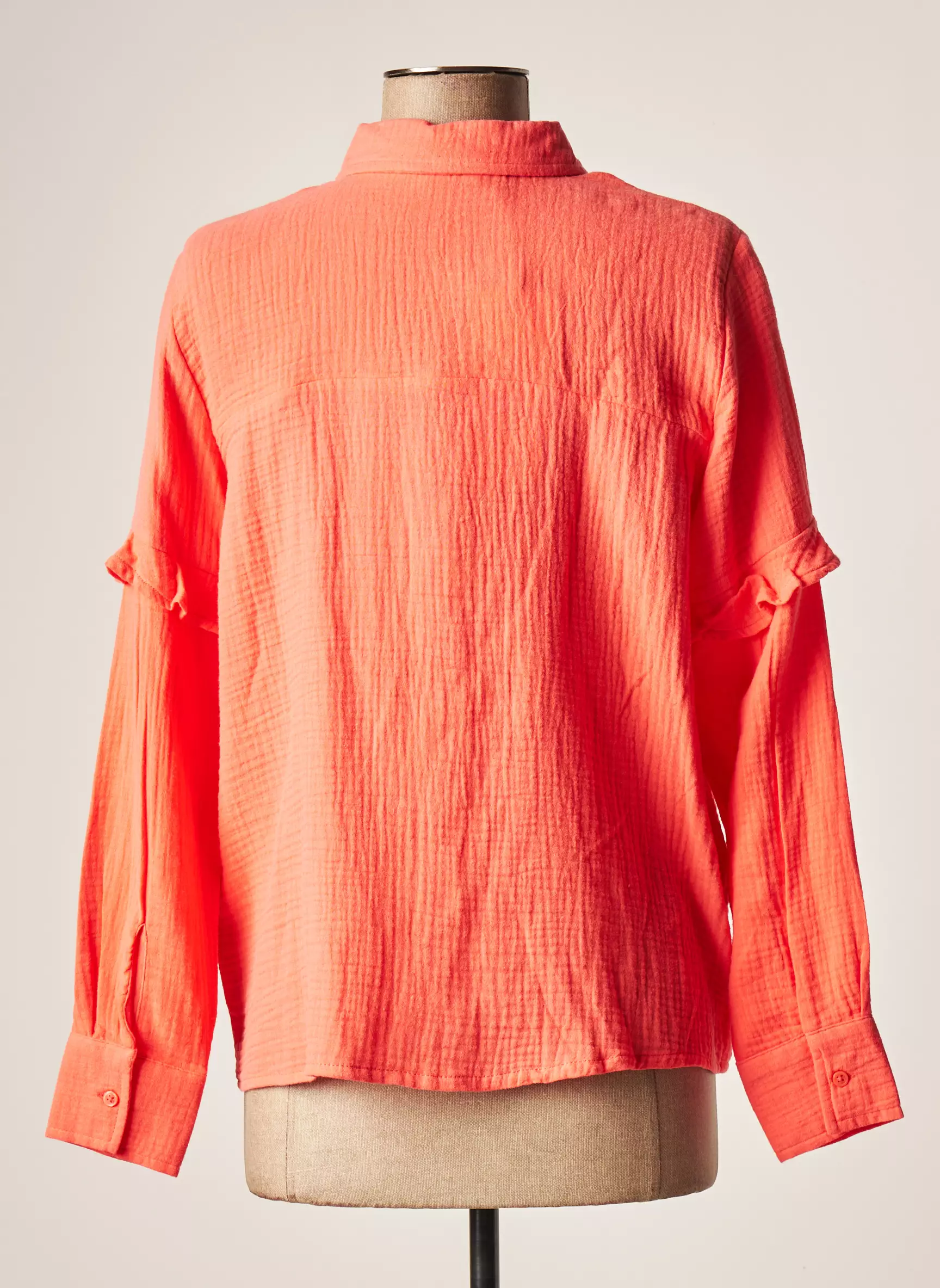 Only Chemisiers Femme couleur orange