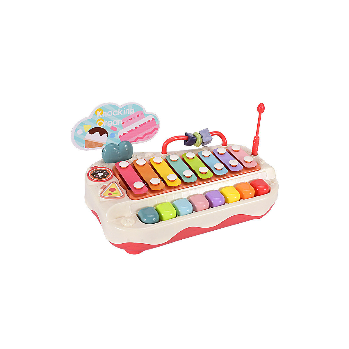 Kindermusik-Kuchenklopfklavierspielzeug Acht-Ton-Schlaginstrument, multifunktionales Happy-Percussion-Klavierspielzeug