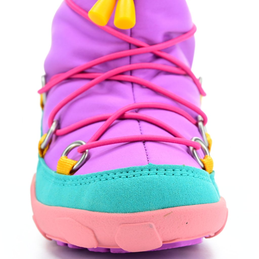 Affenzahn Schneestiefel Vegan Snowy Eule Pink Winterbarfußschuhe