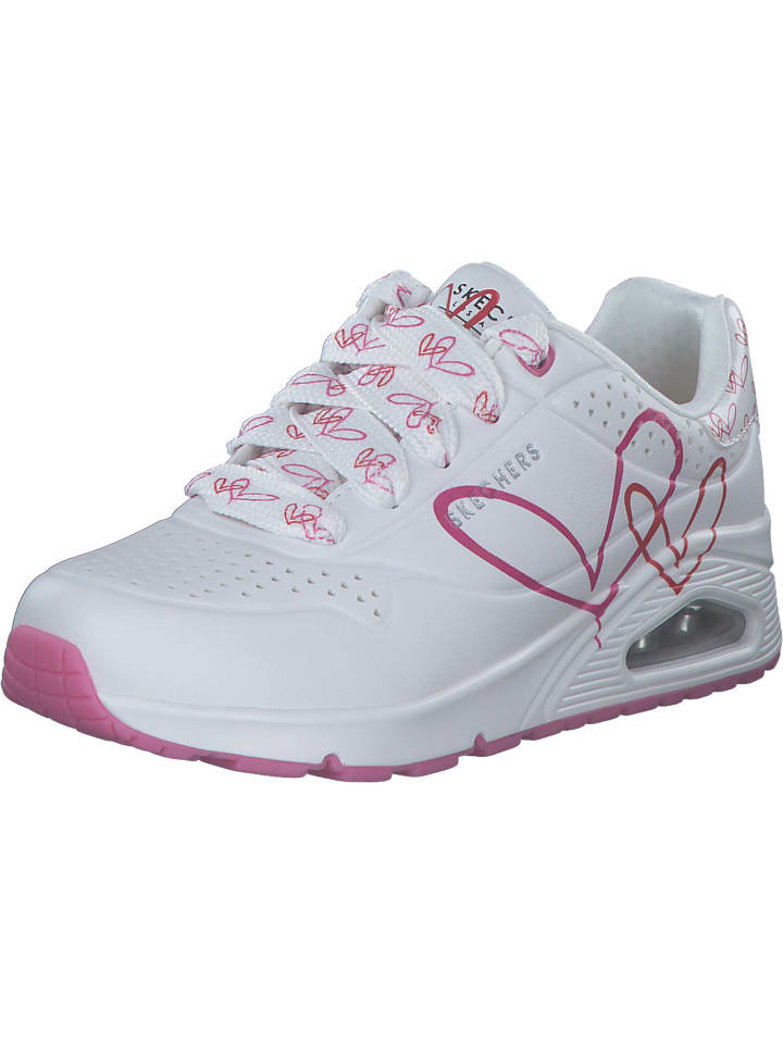 Skechers Schnürschuhe in white günstig kaufen
