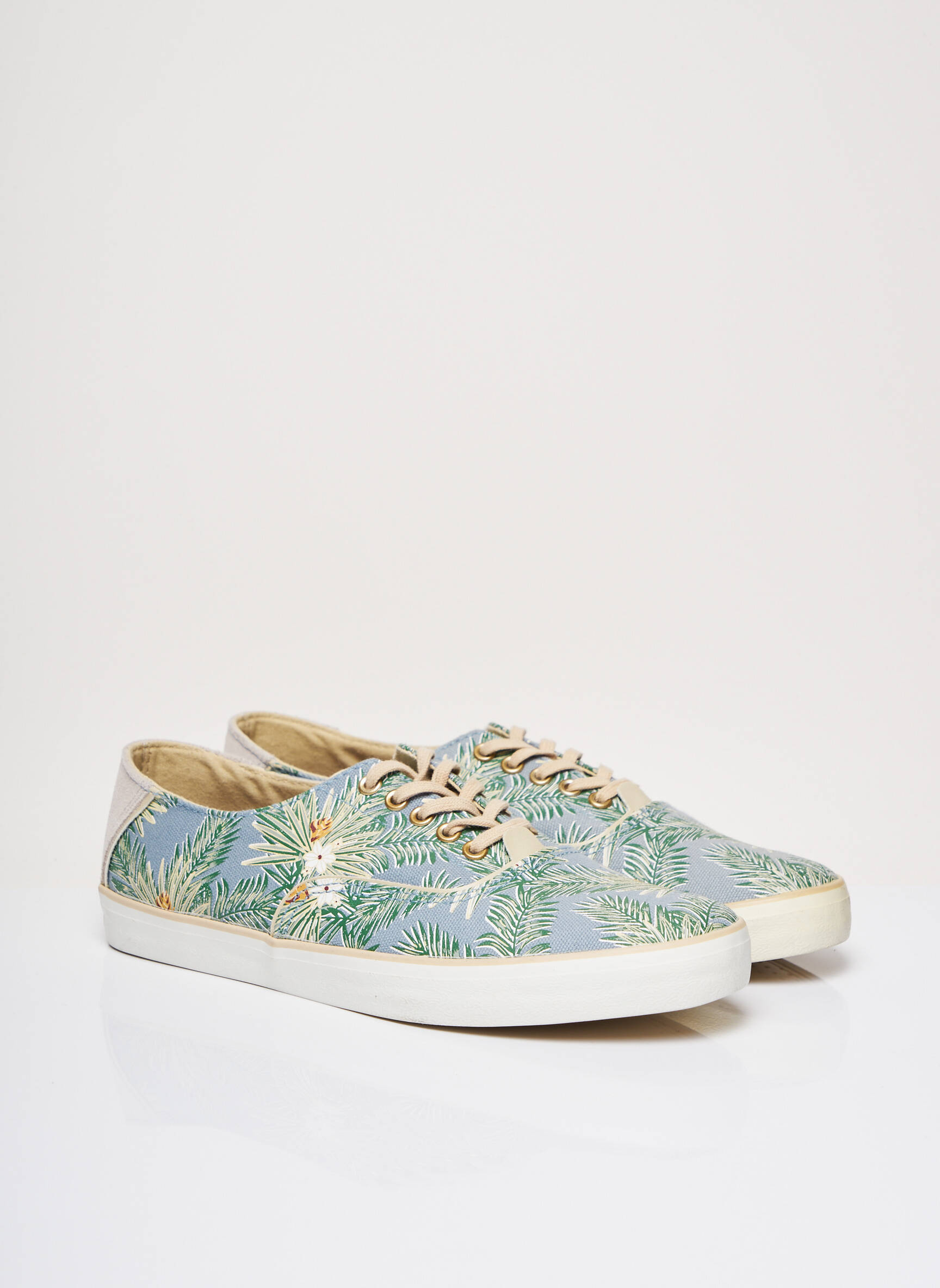 M Moustache Baskets Femme couleur bleu