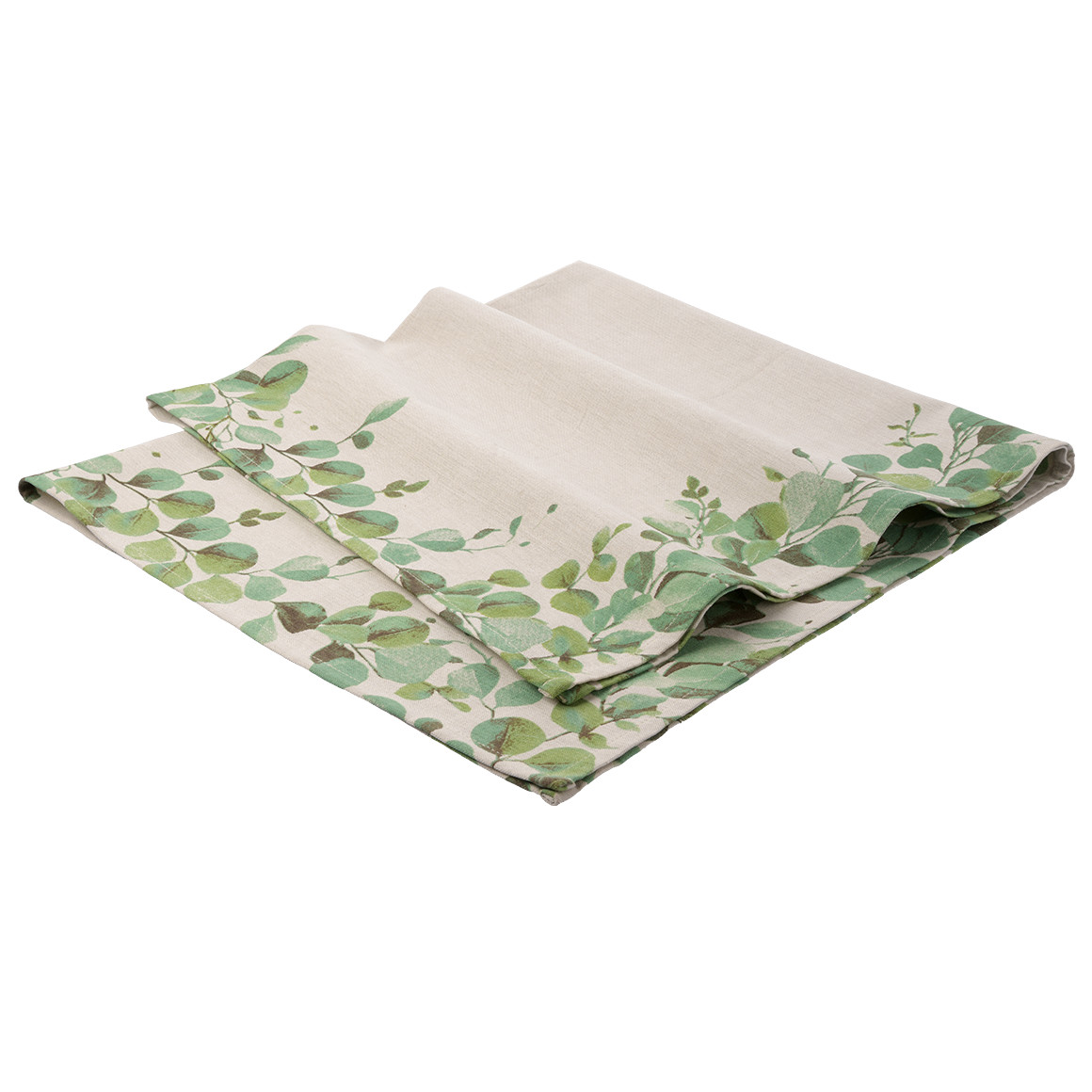 Tischdecke mit Eukalyptus-Print