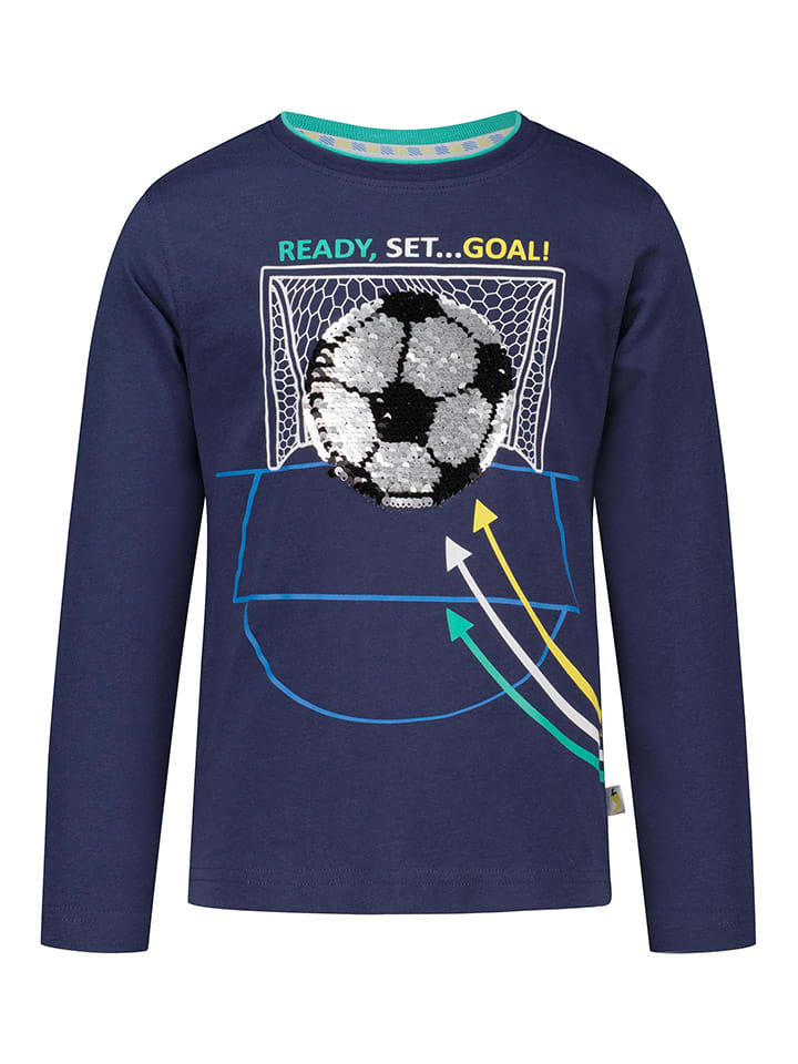 Salt and Pepper Longsleeve in Dunkelblau günstig kaufen