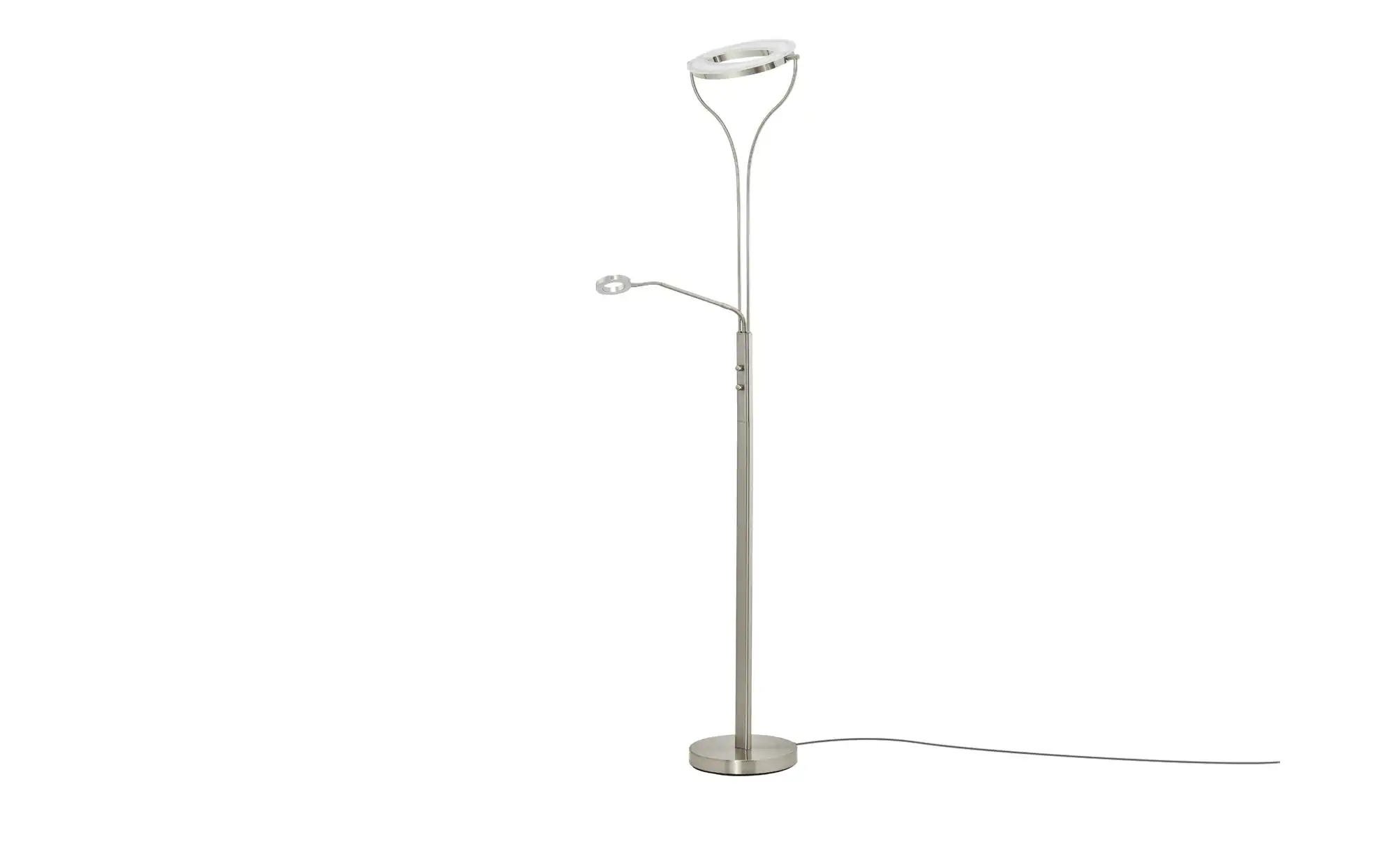 Meisterleuchten LED-Deckenfluter, 2-flammig, Chrom