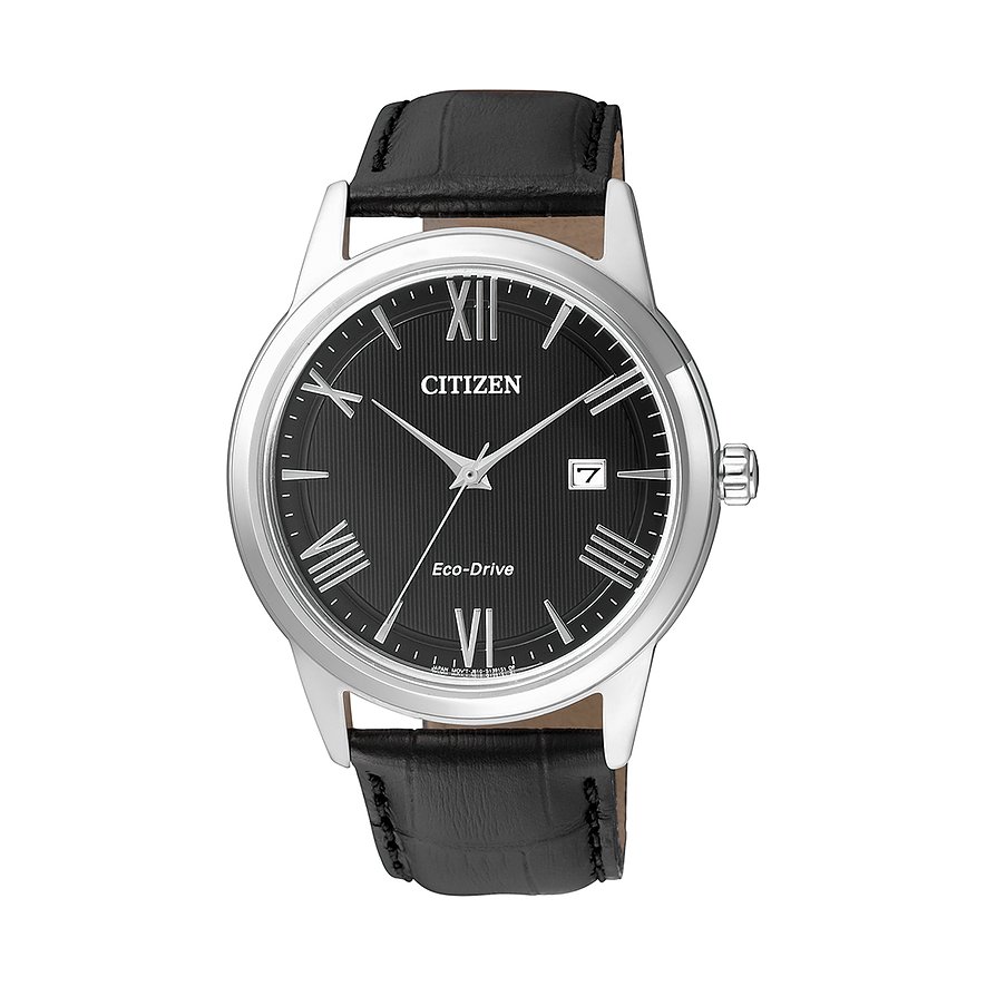Citizen Herrenuhr Leder Sport Eco Drive