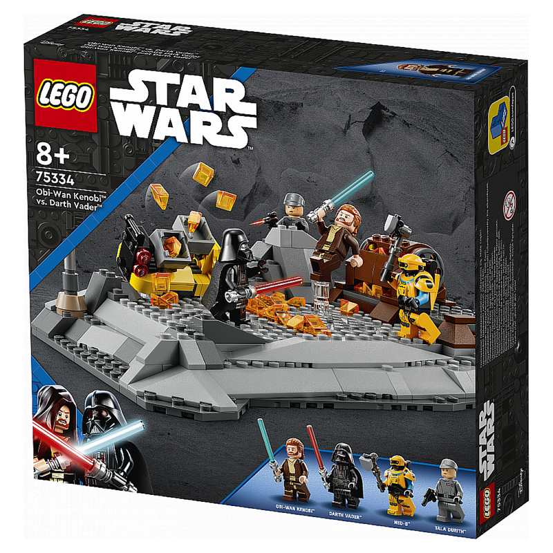 75334 Obi Wan Kenobi contre Dark vador LEGO Star Wars