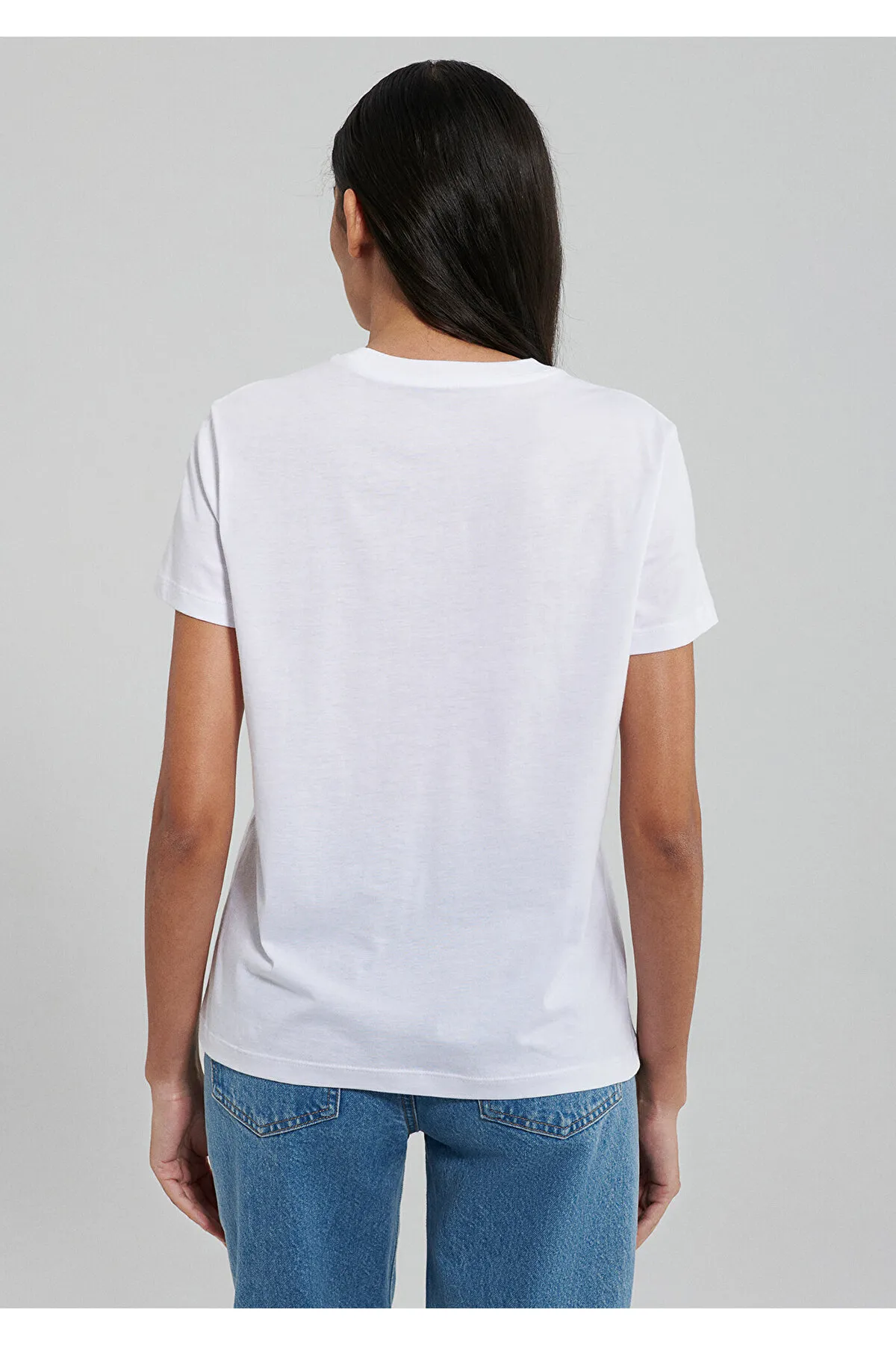 Mavi  Bedrucktes weißes T-Shirt Regular Fit / Regular Fit1612241-620